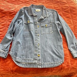 Passenger Denim Button-Up Shirt